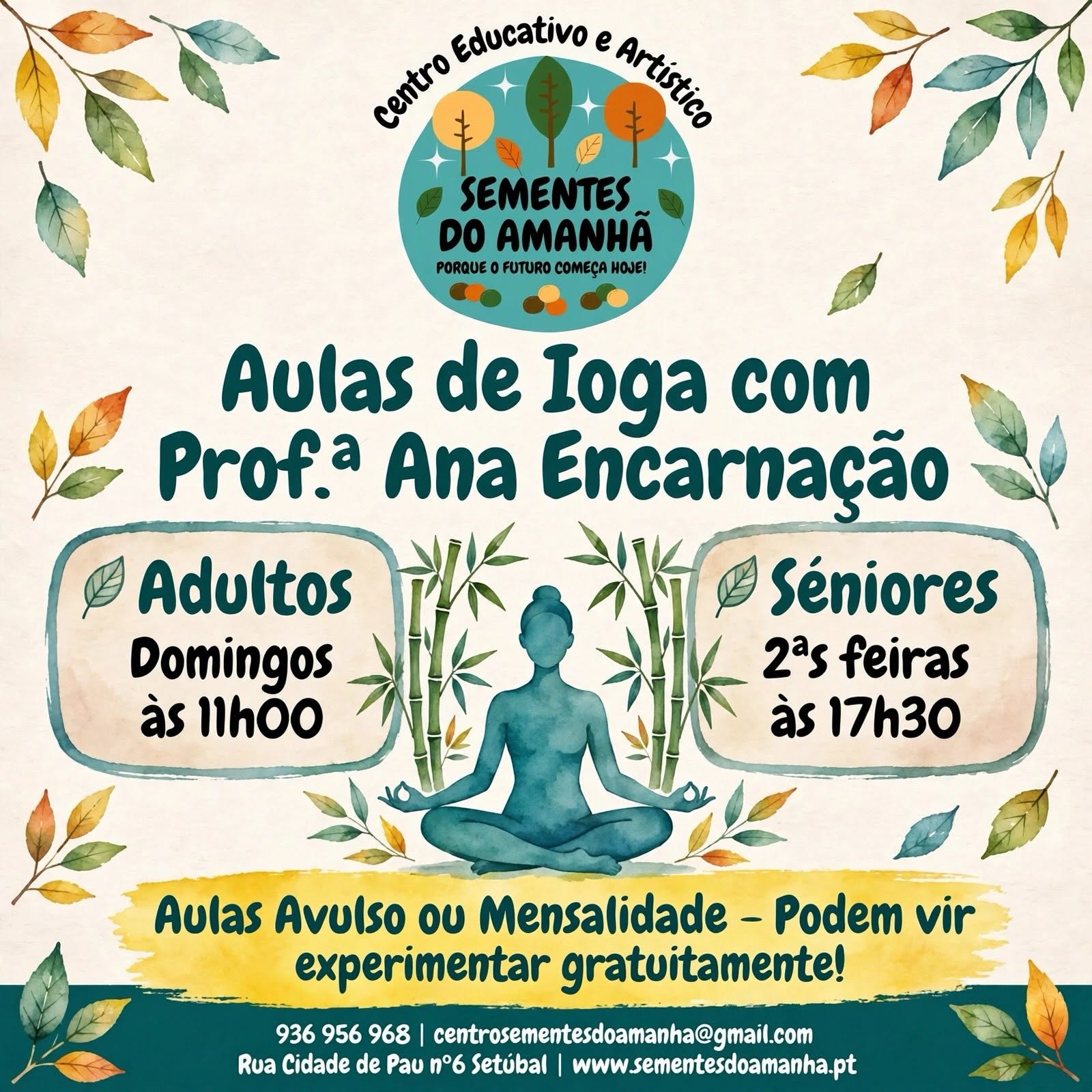 Aulas de Ioga com Prof.ª Ana Encarnação — event image